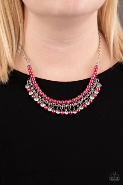 A Touch of Classy Pink Necklace