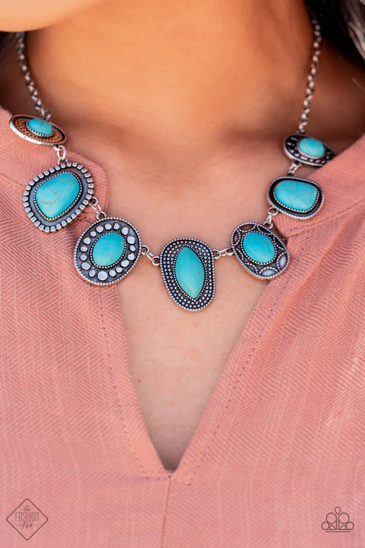 Alburquerque Artisan Blue Necklace
