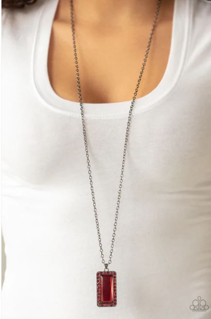 Bada BLING Bada Boom Red Necklace