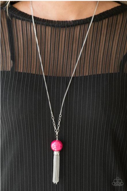 Belle Of The Ballroom Pink Necklace