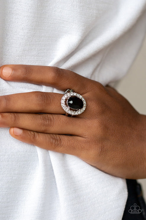 Bling Blitz Black Ring
