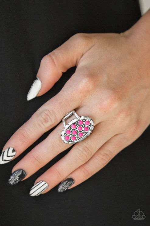Catcus Garden Pink Ring