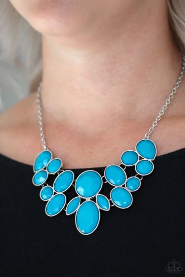 Demi-Diva Blue Necklace