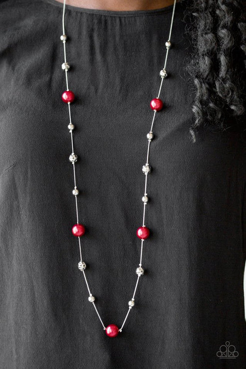 Eloquently Eloquent Red Necklace