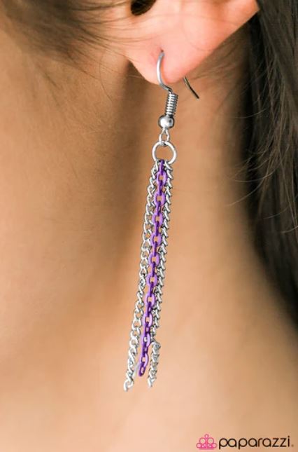 Infinite Color Purple Necklace