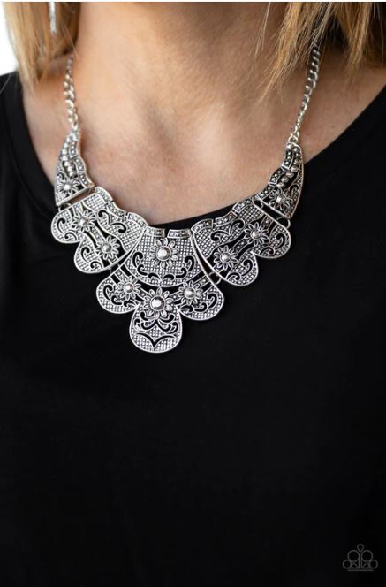 Mess With the Bull Silver Necklace
