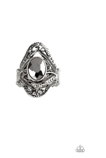 Red Carpet Rebel Black Ring