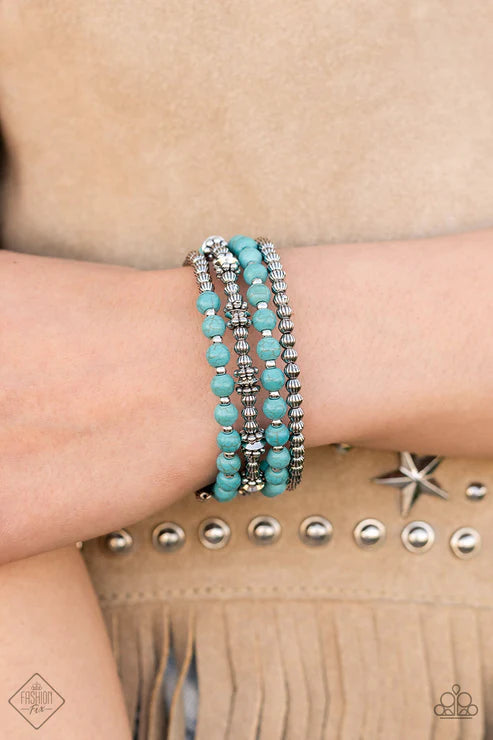 Road Trip Remix Blue Bracelet