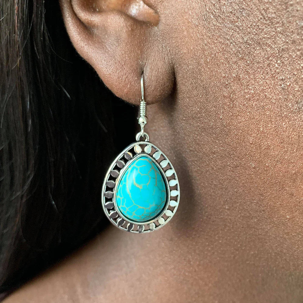 Sahara Serenity Blue Earring