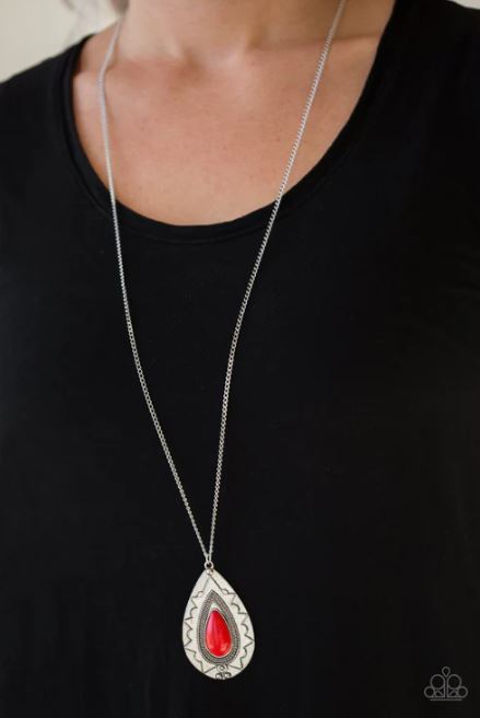Sedona Solstice Red Necklace