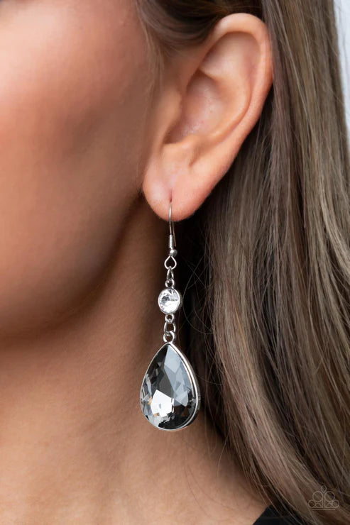 Smile for the Camera Silver Earrings
