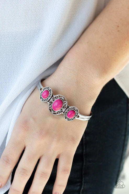 Stone Sage Pink Bracelet