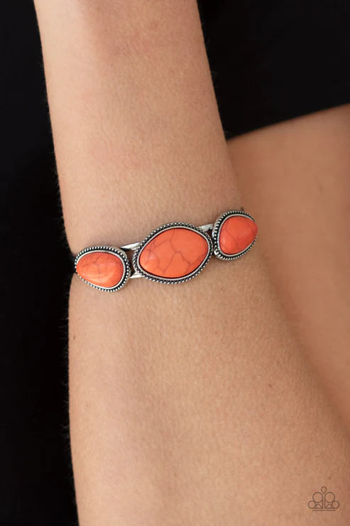 Stone Solace Orange Bracelet