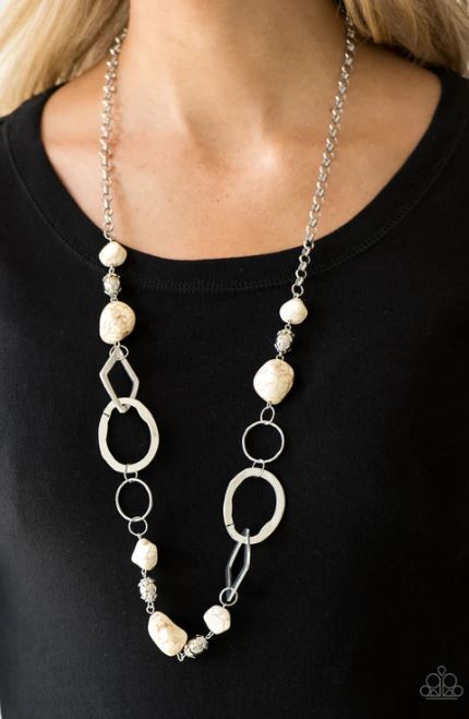 That's TERRA-iffic! White Necklace