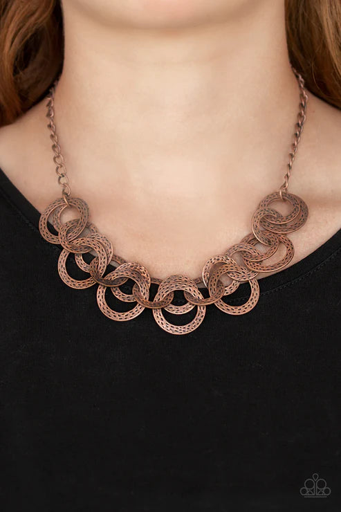 Treasure Tease Copper Necklace