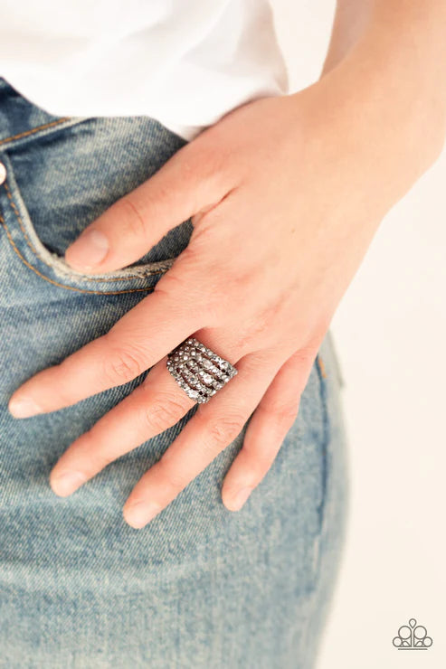 Truly Treasured Black Ring