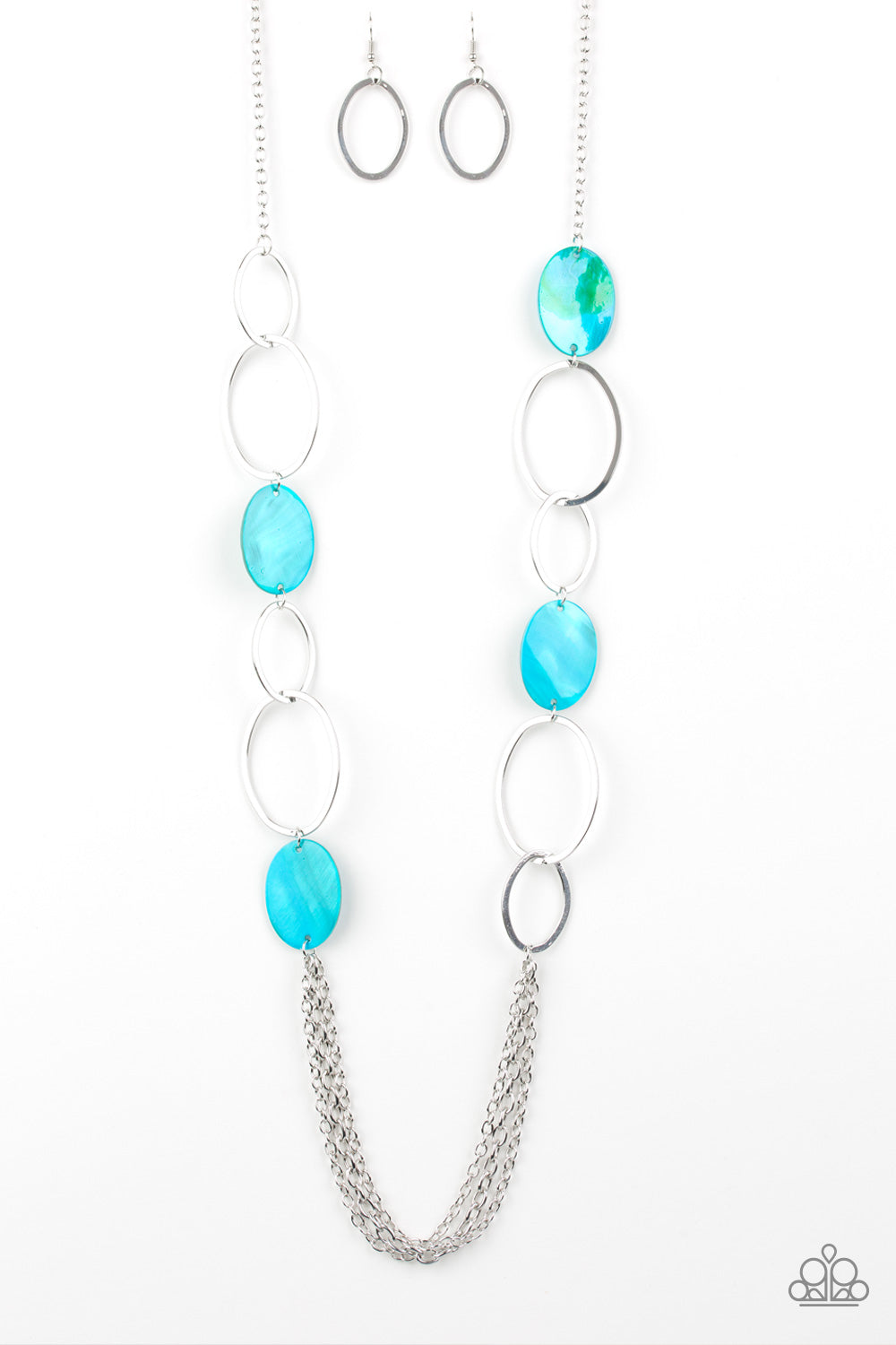Kaleidoscope Coasts Blue Necklace