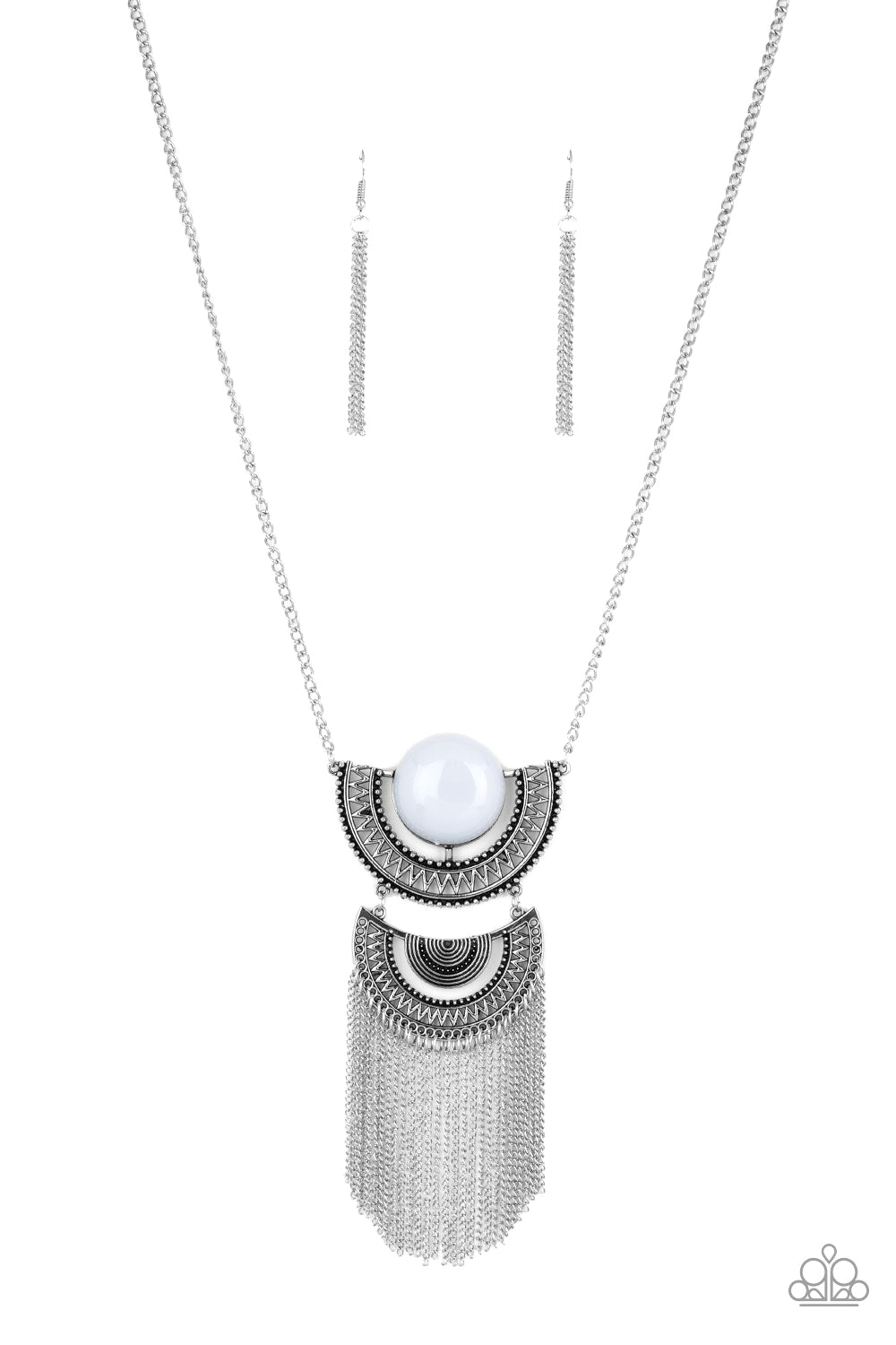 Desert Diviner Silver Necklace