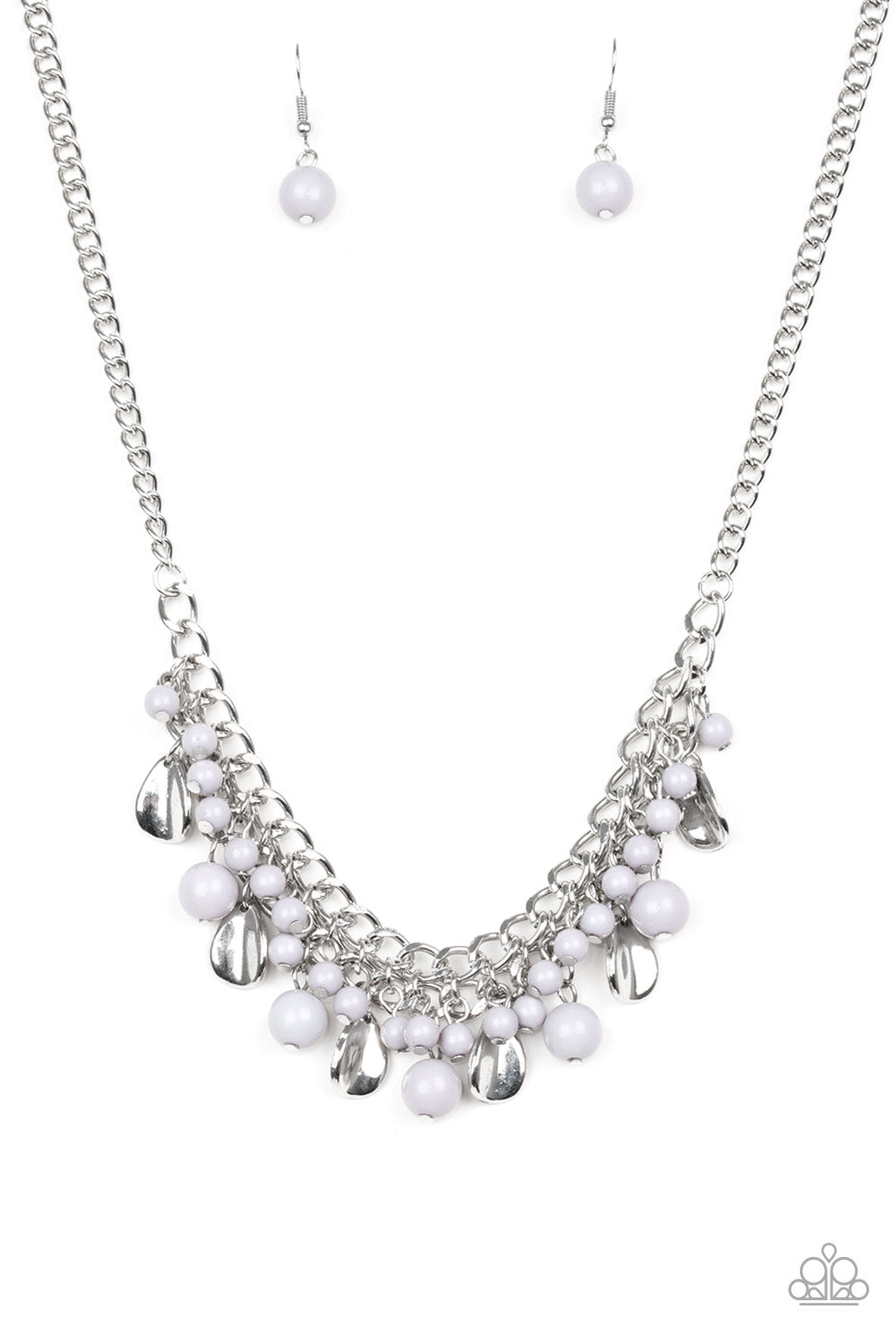 Summer Showdown Silver Necklace