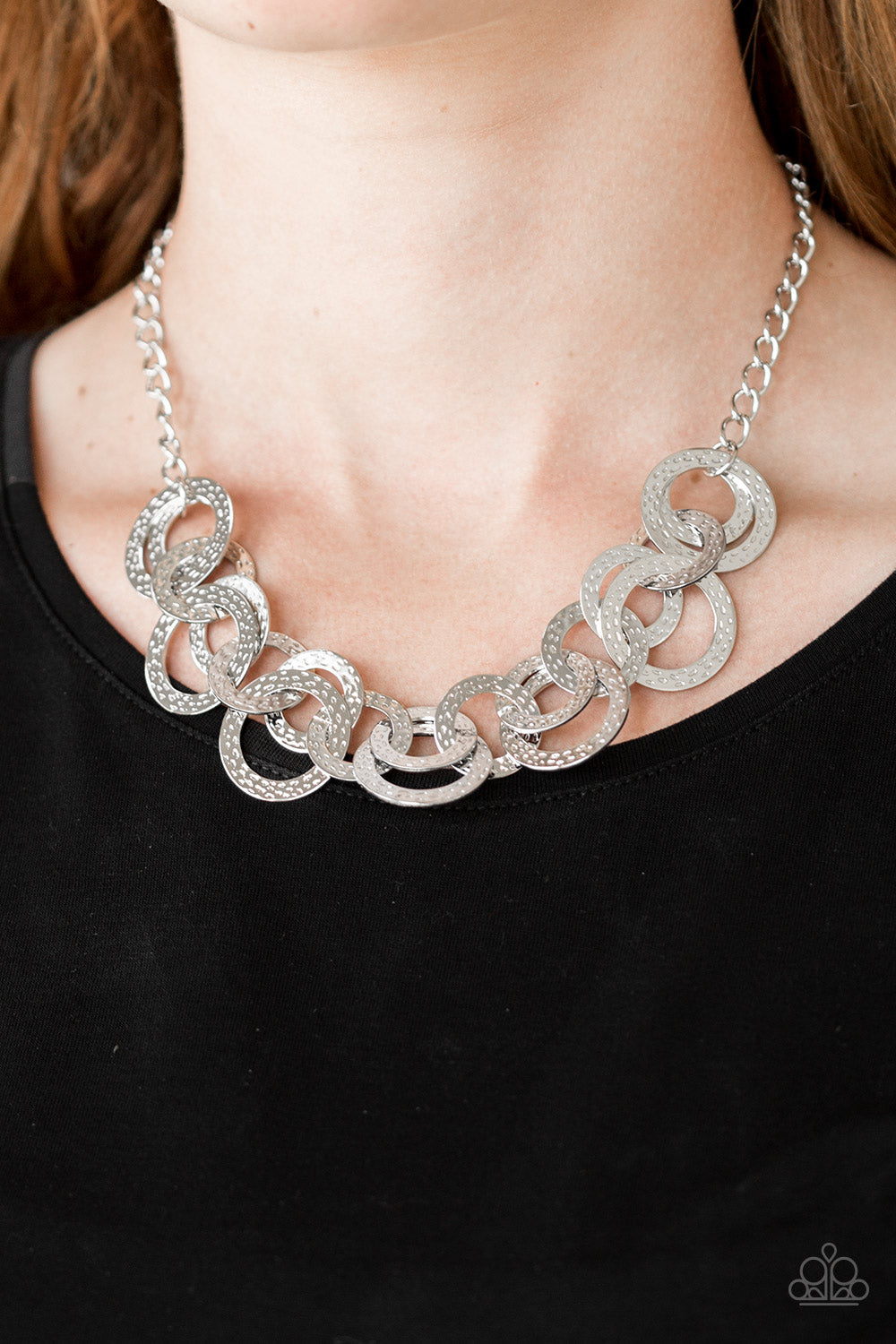 Treasure Tease Silver Necklace