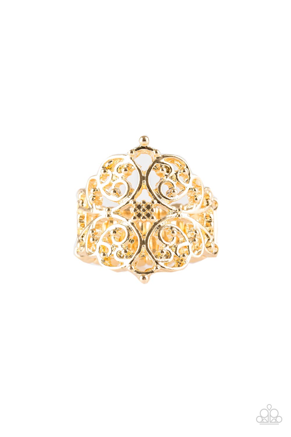 Victorian Valor Gold Ring