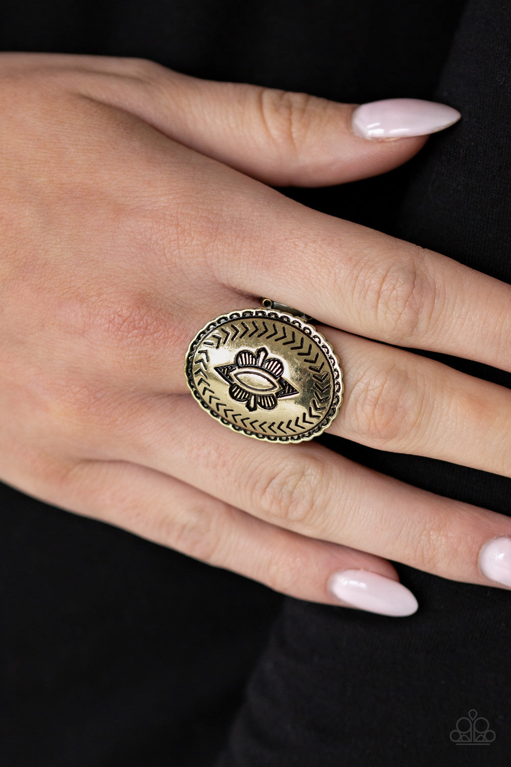 Down And Outback Brass Ring
