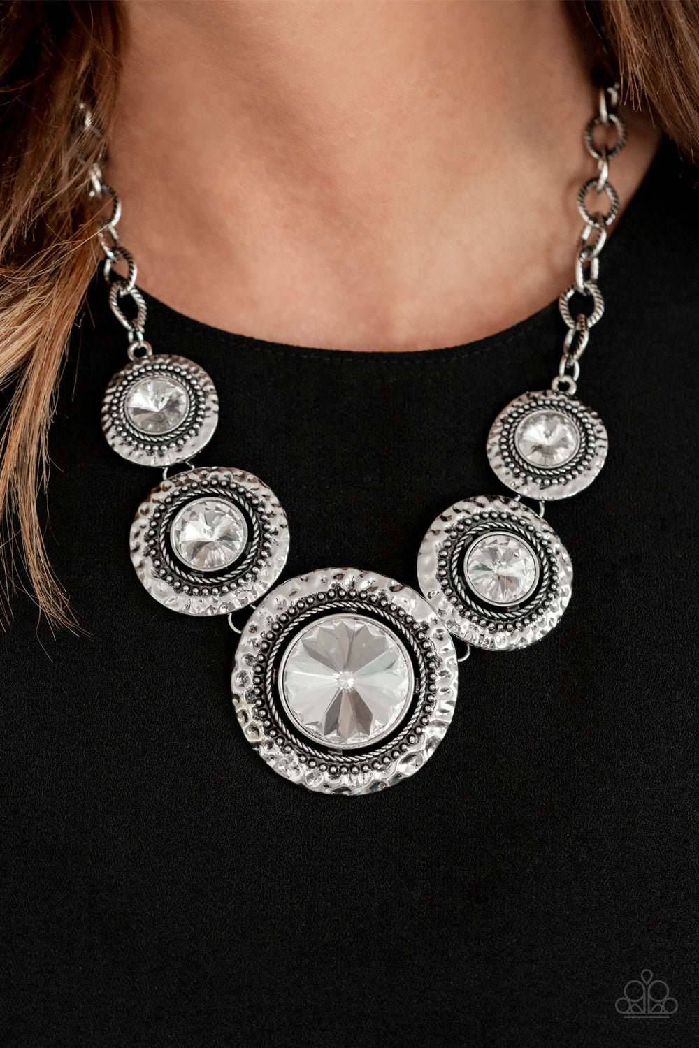 Global Glamour White Necklace