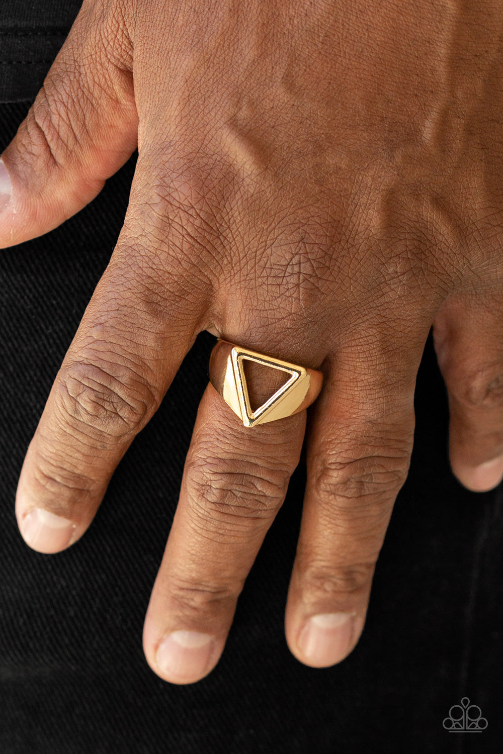 Trident Gold Ring