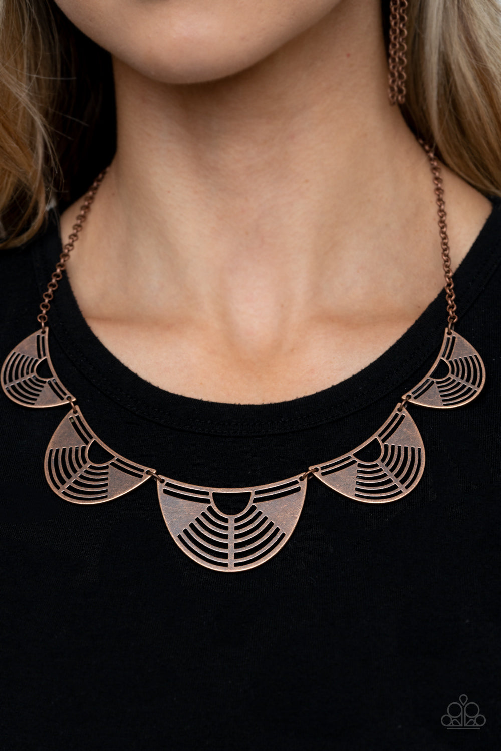 Record-Breaking Radiance Copper Necklace