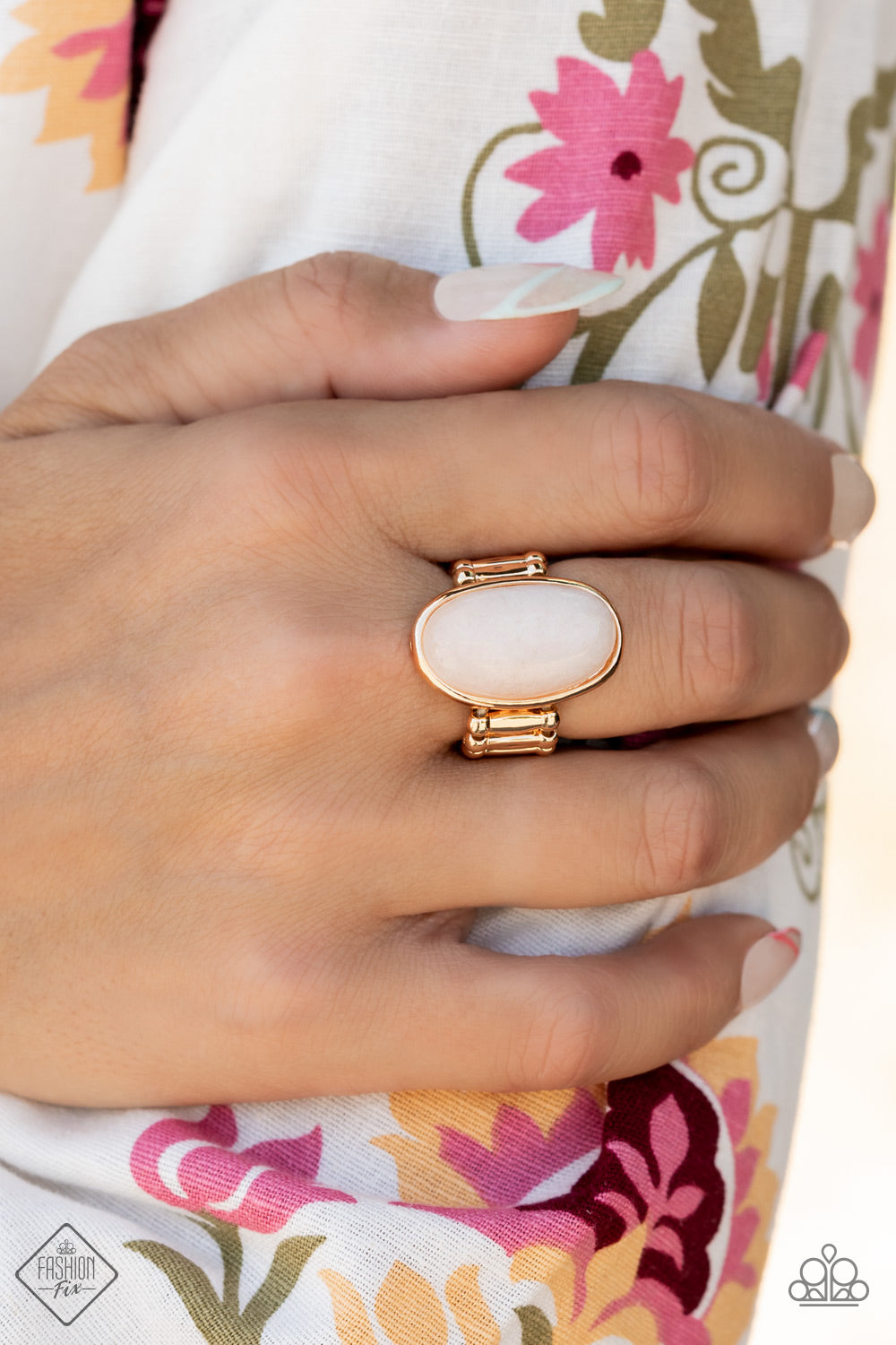 Mystical Mantra Gold Ring