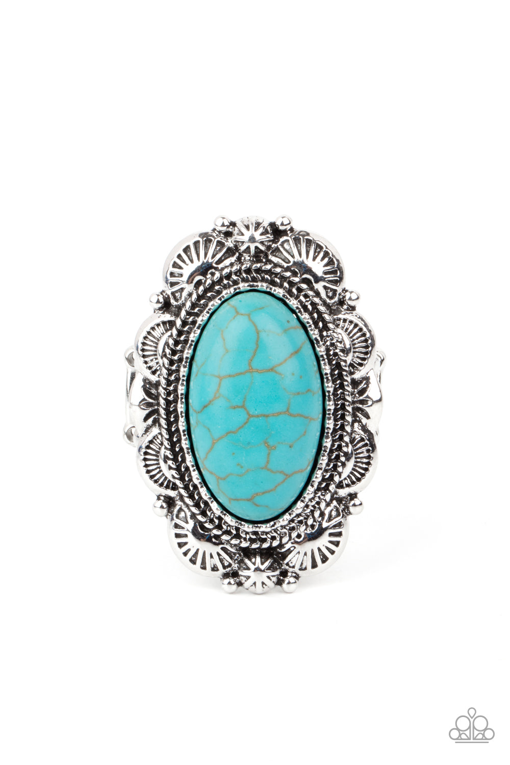 Bring Down The RANCH House Blue Ring