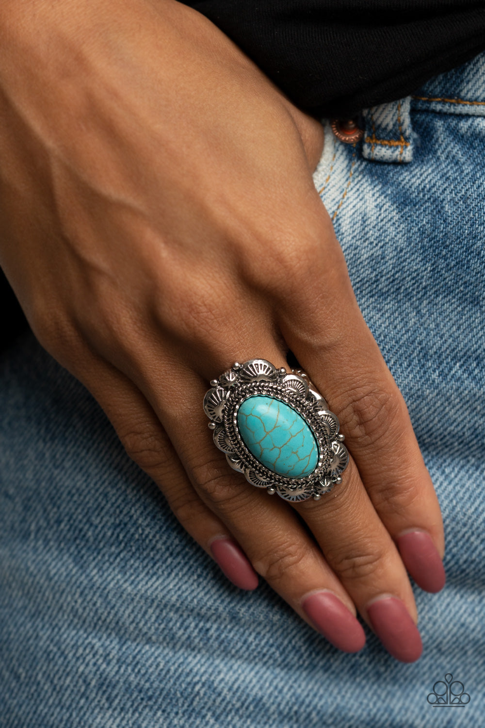 Bring Down The RANCH House Blue Ring