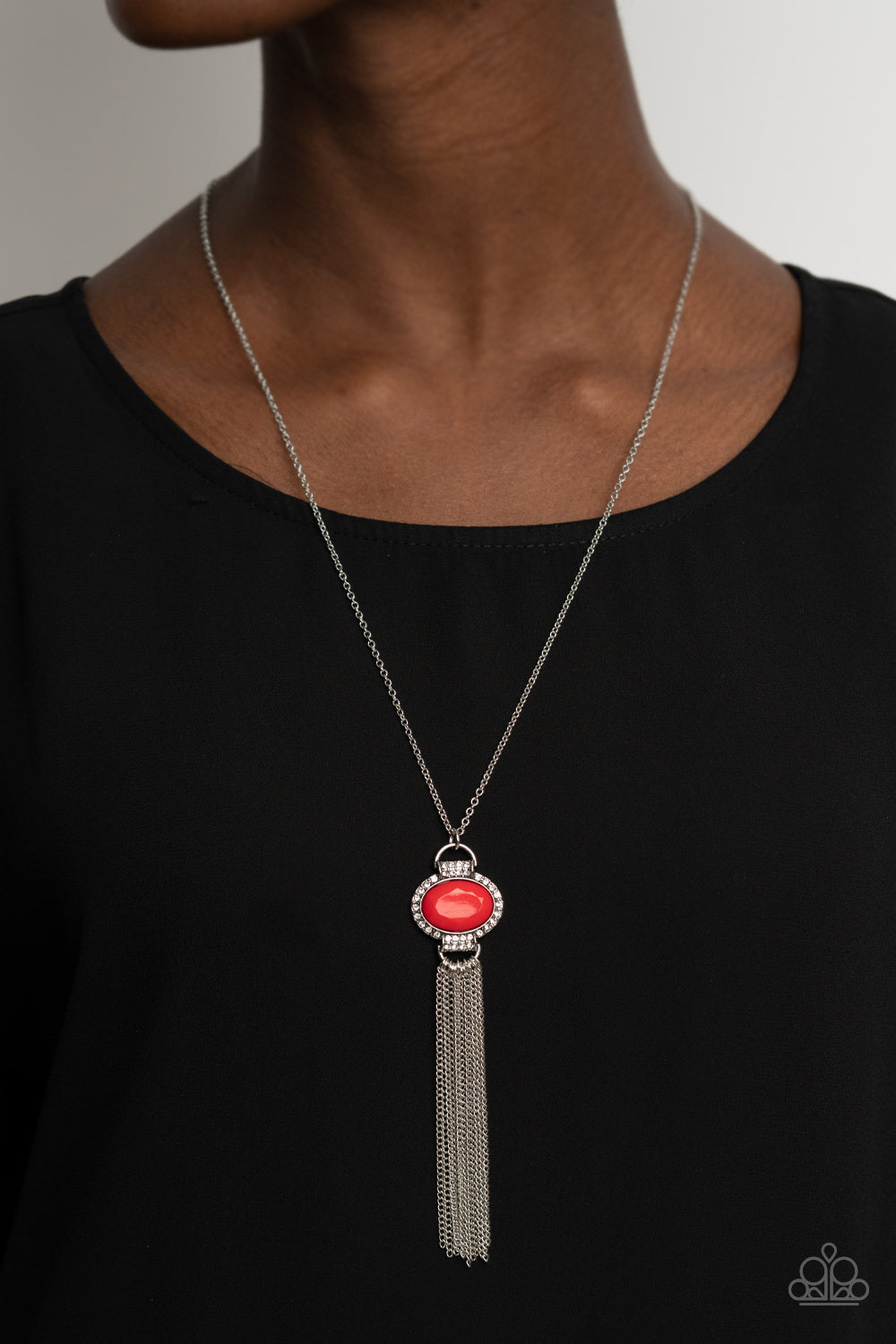 What GLOWS Up Red Necklace