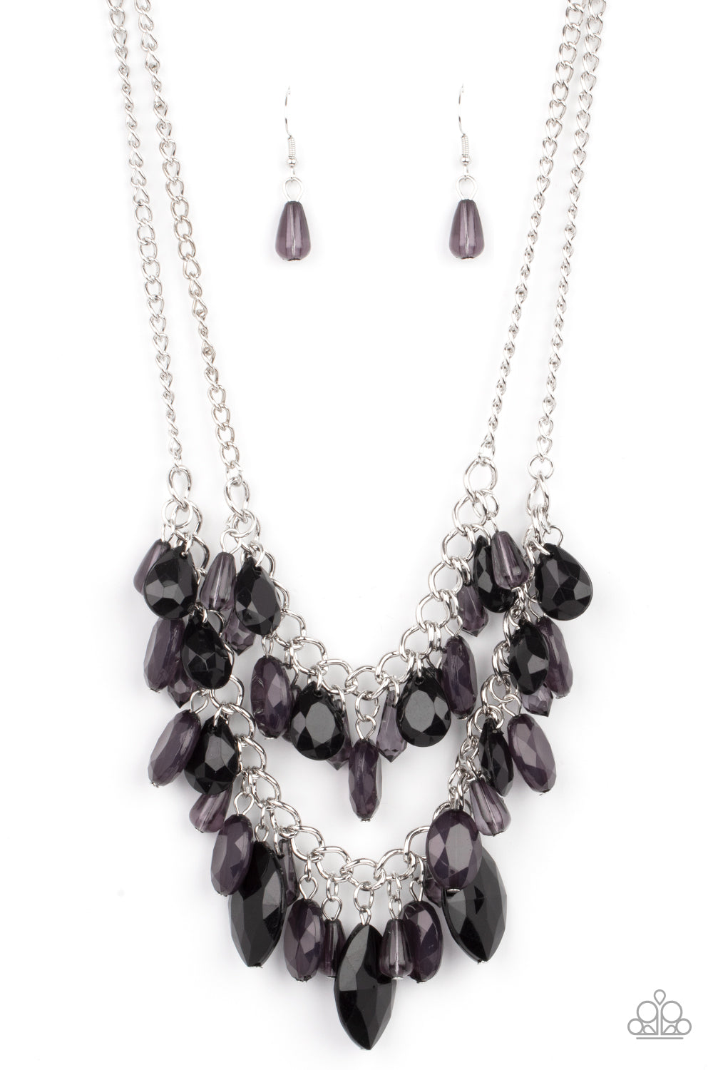 Midsummer Mixer Black Necklace