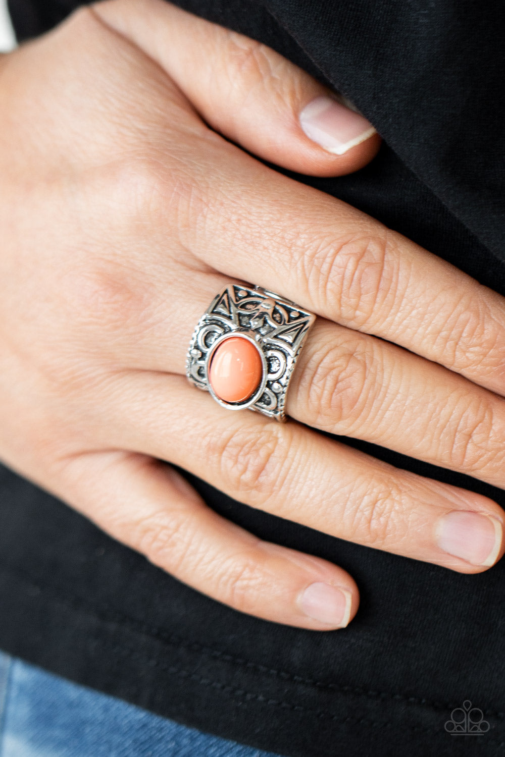 Bubbly Bonanza Orange Ring