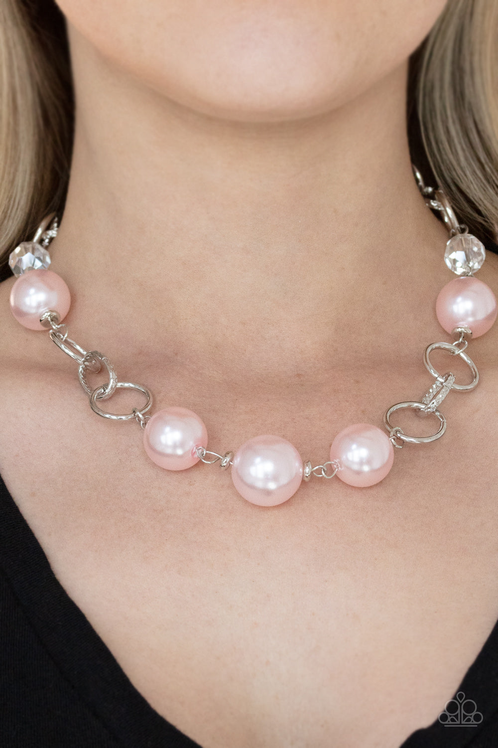New Age Novelty Pink Necklace