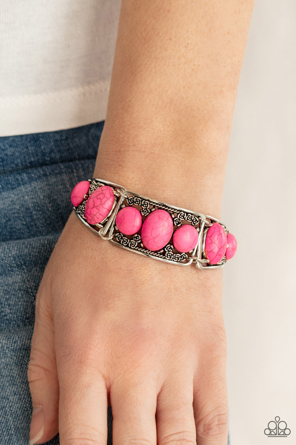 Southern Splendor Pink Bracelet