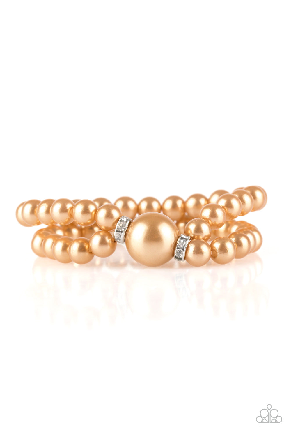 Romantic Redux Brown Bracelet