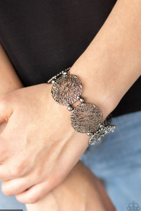 A Good MANDALA Is Hard To Find Silver Bracelet