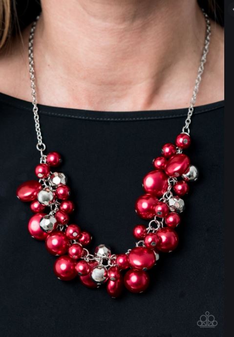 Battle of the Bombshells Red Necklace