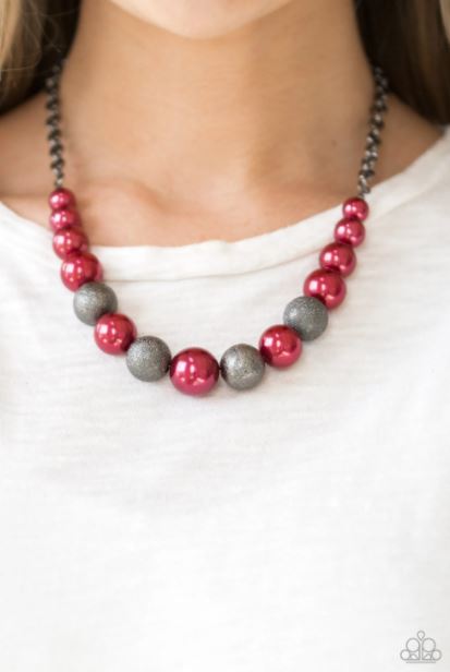 Color Me CEO Red Necklace