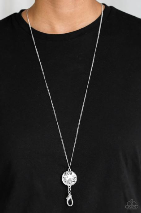 Dauntless Diva White Lanyard