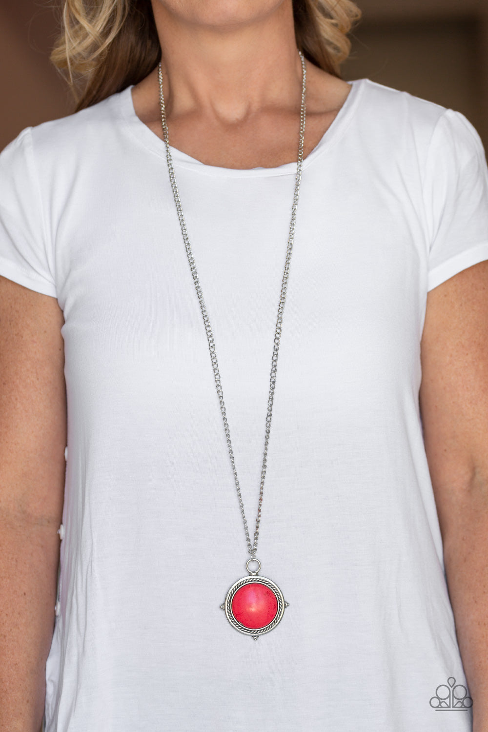 Desert Equinox Red Necklace