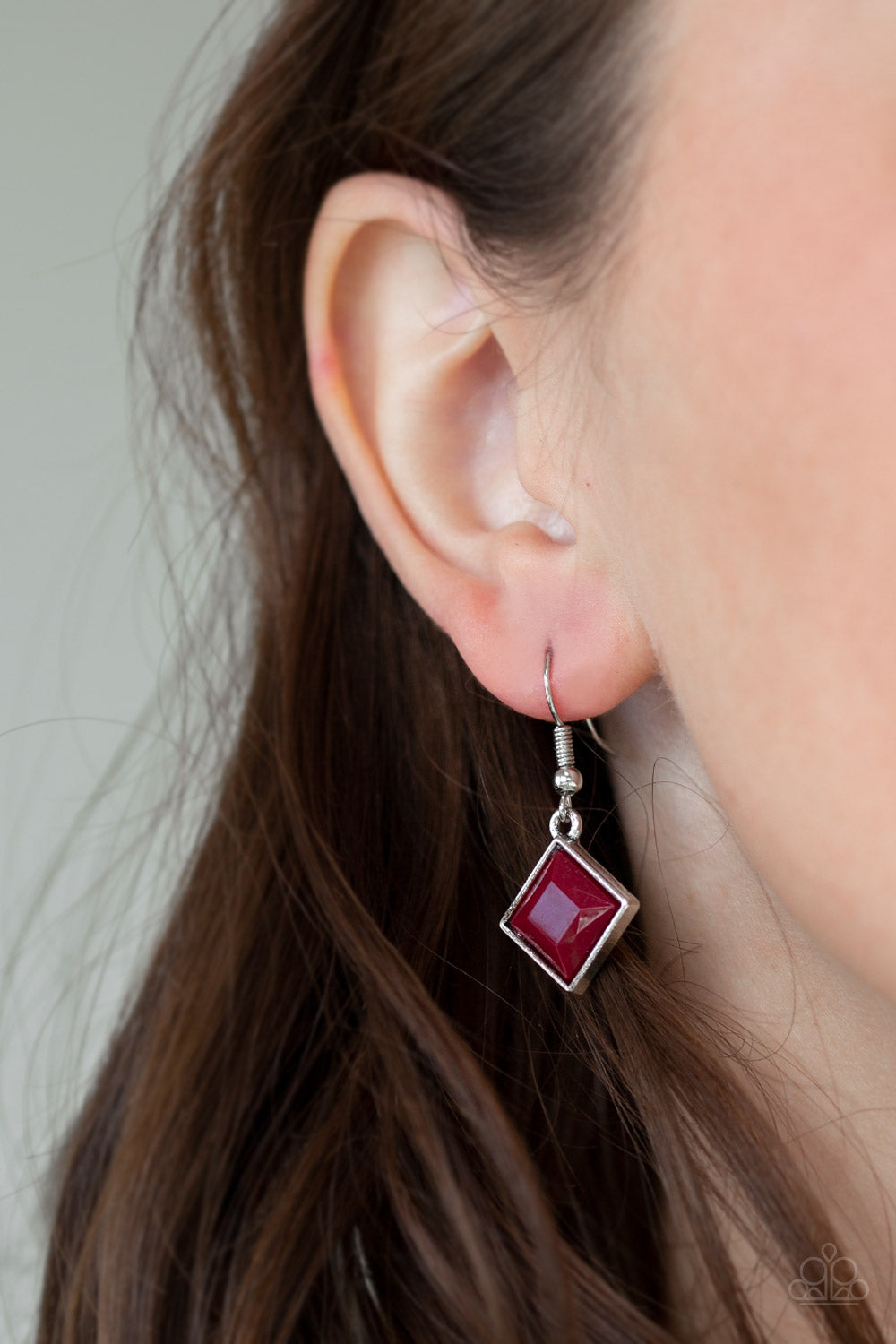 Feeling Inde-PENDANT Red Necklace