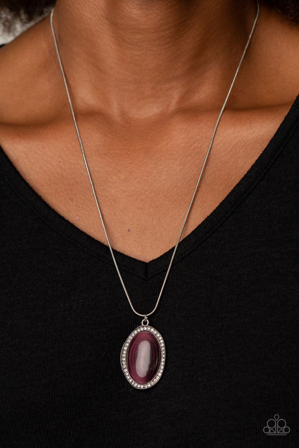 GLISTEN To This Purple Necklace