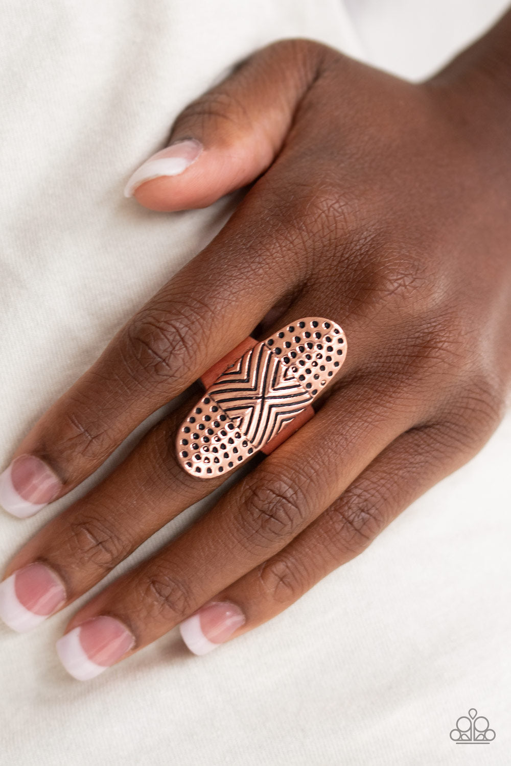 Guru Grunge Copper Ring