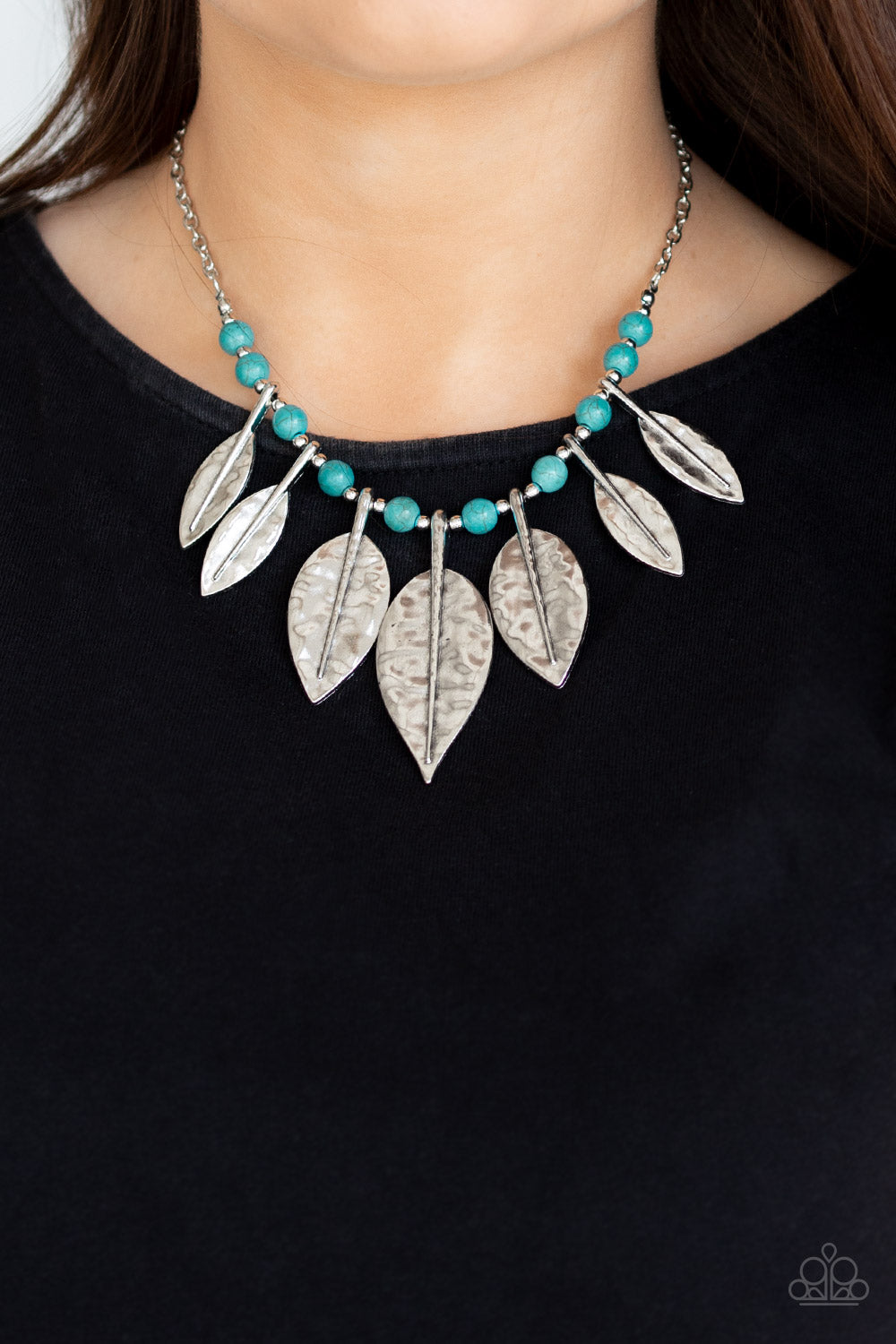 Highland Harvester Blue Necklace
