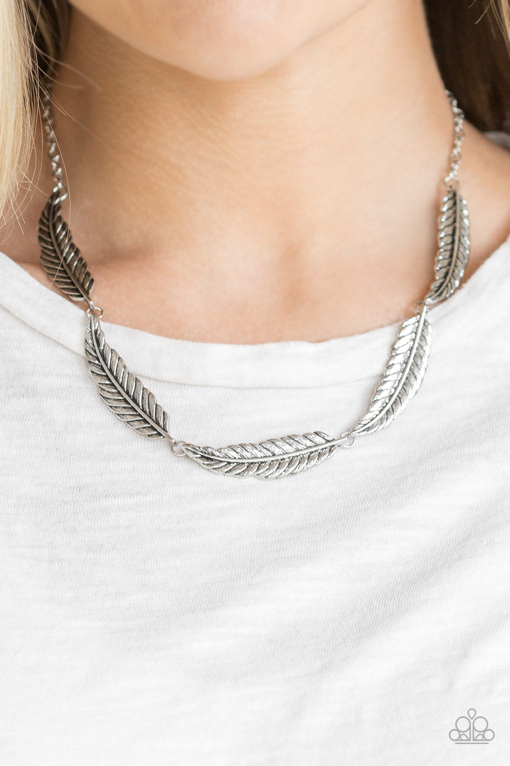 Light Flight Silver Necklace