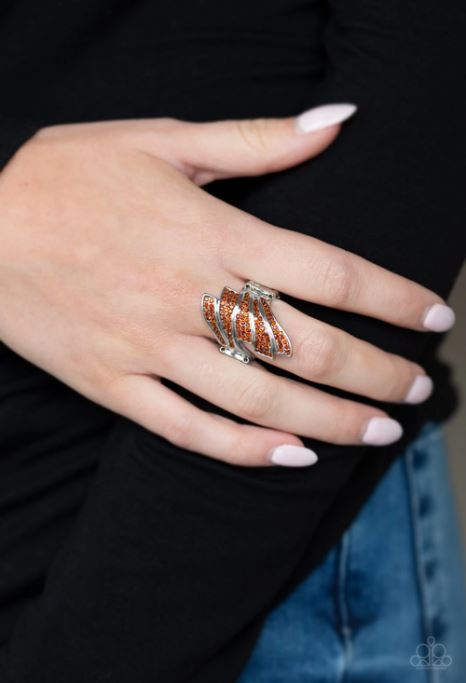 Majestically Monte Carlo Brown Ring