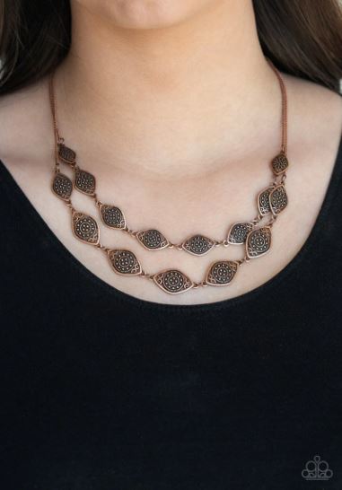Make Yourself At HOMESTEAD Brass Necklace
